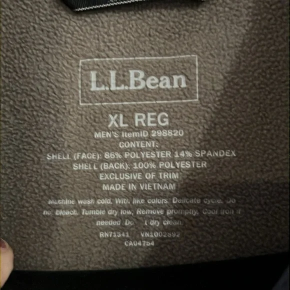 L.L. Bean men’s jacket size XL - Picture 5 of 6